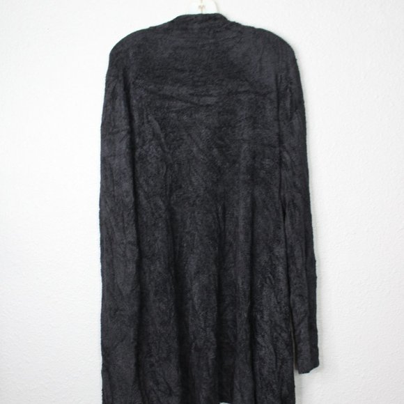 Barefoot Dreams Black Drapey Cardigan sz L/XL - Picture 3 of 7